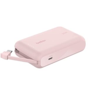 Belkin BPB021fqPK BoostCharge 10K Power Bank with Integrated 20W