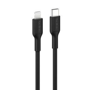 Belkin CAA021FQ1MBK BoostCharge Lightning to USB-C Cable (1M)