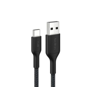 Belkin CAB022fq1MBK BoostCharge Pro Braided USB-C to USB-A Cable