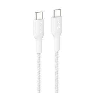 Belkin CAB025fq1MWH BoostCharge Pro Braided USB-C to USB-C Cable