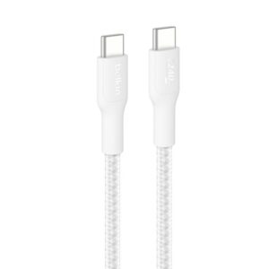 Belkin CAB025fq3MWH BoostCharge Pro Braided USB-C to USB-C Cable