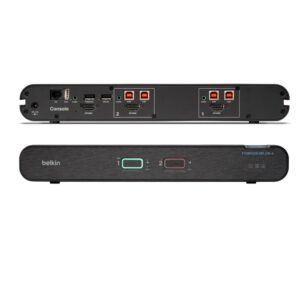 Belkin F1DN102KVM-UN-4 Universal 2nd Gen Secure KVM Switch w
