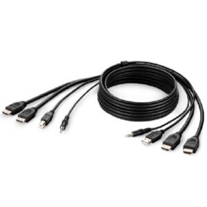 Belkin F1DN2CCBL-HH6T Cybersecurity and Secure KVM TAA AA DUAL