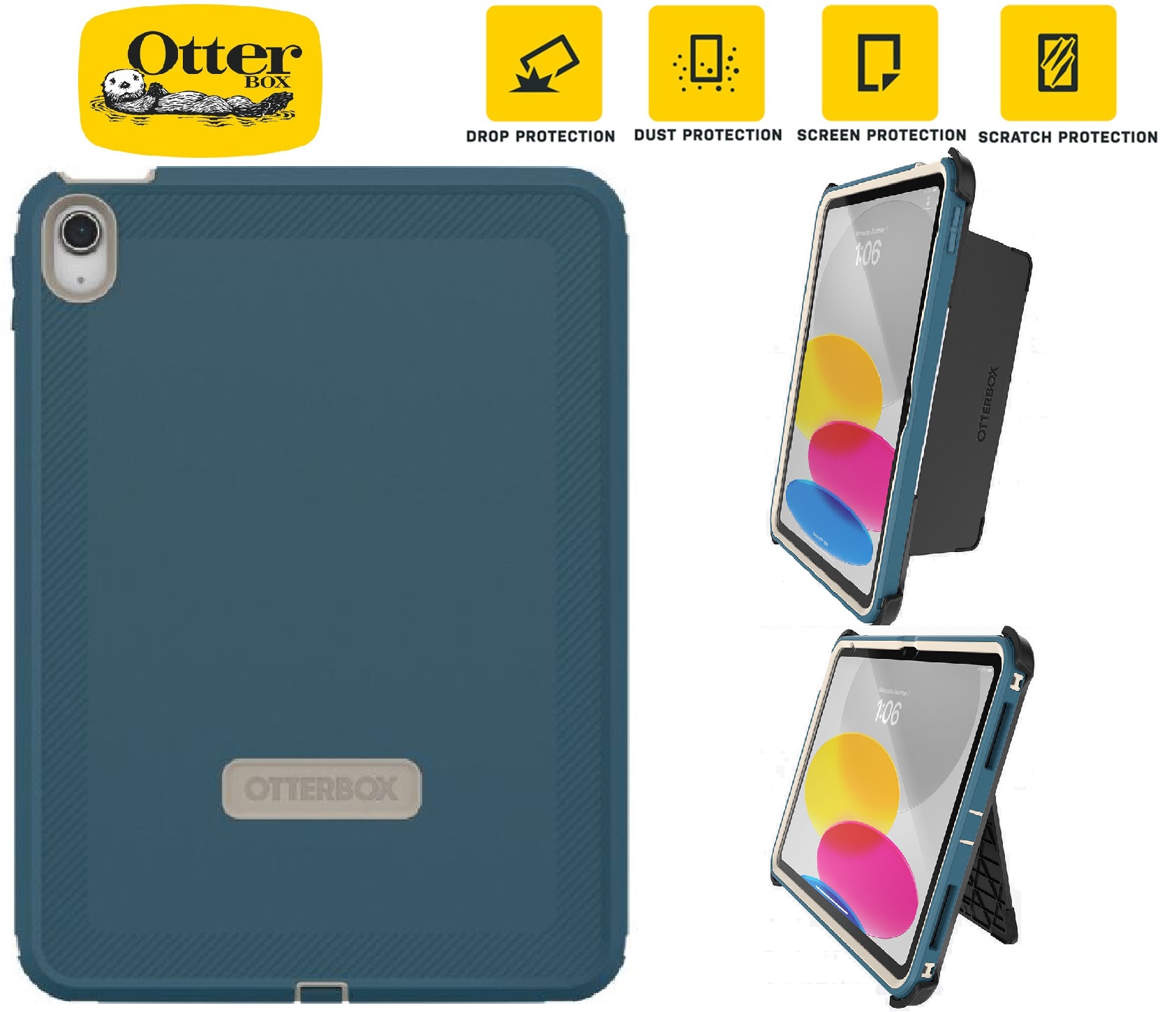 MPA-OB-AIP10.2-DBJB.jpg Otterbox 77-90081 Rugged Defender Apple iPad (11") (A16) (11th