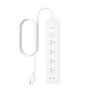 Belkin SRB005AU2M SurgePlus 4-Outlet Surge Protector With Dual USB-C