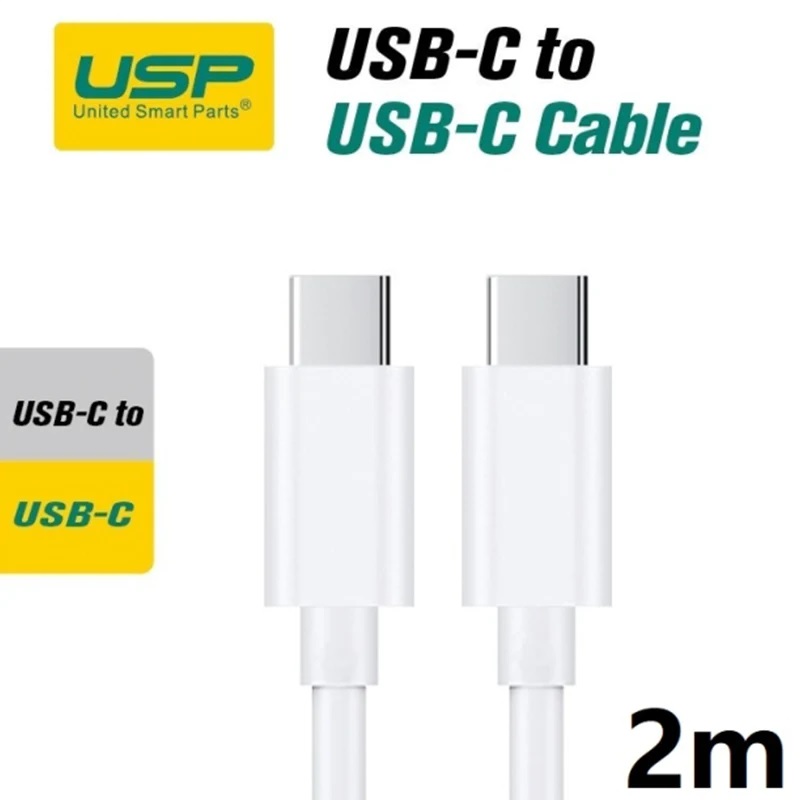 MPA-UMWCCCT.jpg USP 6972890207538 USB-C to USB-C Mini Cable (2M)