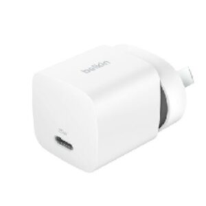Belkin WCA012auWH BoostCharge Compact 25W USB-C (PD 3.1) Cubic