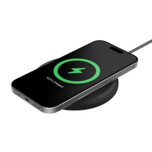 Belkin WIA012fqBK BoostCharge Wireless Charging Pad (15W) + USB-C