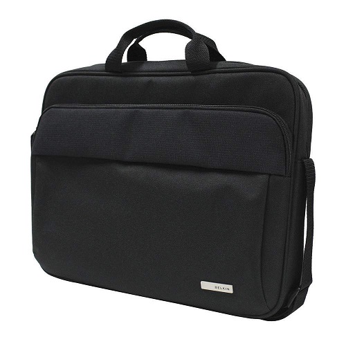 MPAB16STLBLK.jpg Belkin F8N657 15.6" Simple Toploader Laptop Bag - Black