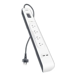 Belkin BSV401au2M SurgePlus 4-Outlet Surge Protector With Dual USB