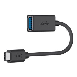 Belkin F2CU036btBLK 3.0 USB-C to USB-A Adapter - Black