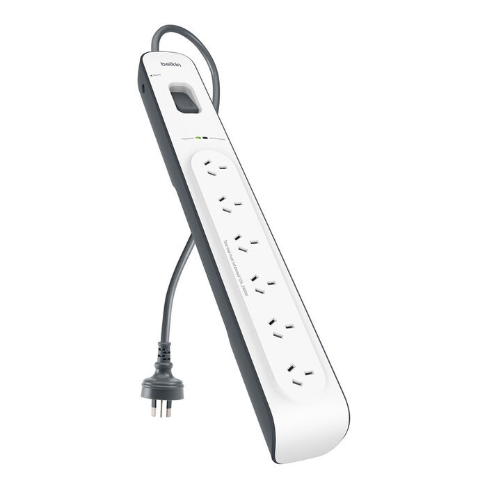 MPAB6OPS2MPC.jpg Belkin BSV603au2M SurgeMaster 6-Outlet Surge Protection Strip with 2M