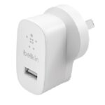 Belkin WCA002auWH BoostCharge 12W USB-A Wall Charger - White