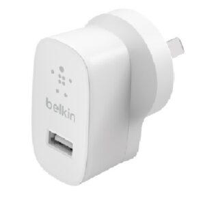 Belkin WCA002auWH BoostCharge 12W USB-A Wall Charger - White