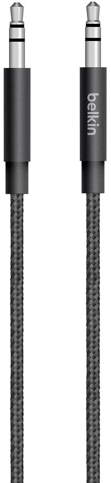 MPABMTMACBLK.jpg Belkin AV10164bt04-BLK MIXIT Metallic AUX Cable (1.2M) - Black