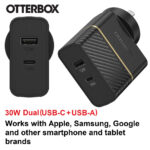 Otterbox 78-80029 30W Dual Port Premium PD Fast Wall