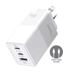 Just You PC NB-PD65CCAW Oxhorn 65W GaN Type C fast Charger