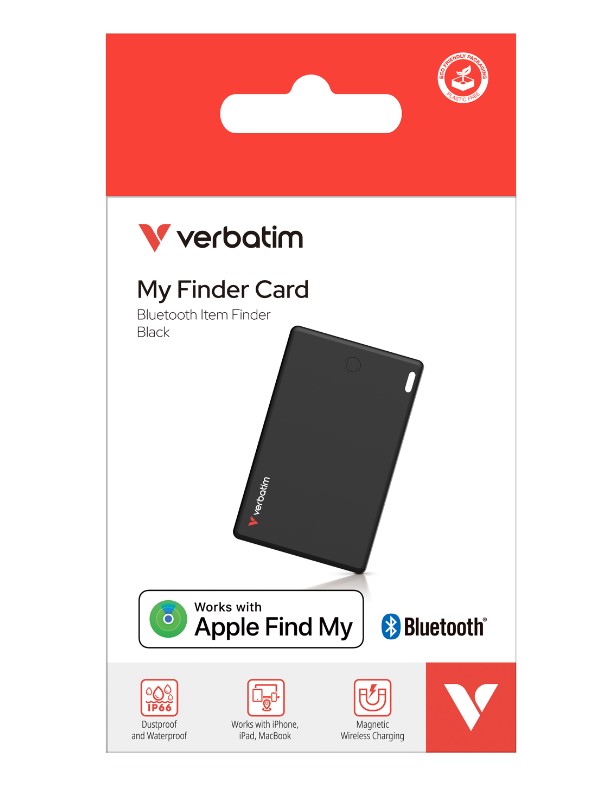 MPT-32138.jpg Verbatim 32138 My Finder Card Bluetooth Finder 1 pack