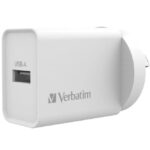 Verbatim 66590 USB Charger Single Port 2.4A - White