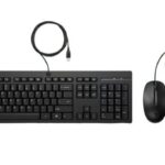 HP AX2Y7AA 225 USB Wired Desktop Keyboard Mouse Combo