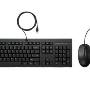 HP AX2Y7AA 225 USB Wired Desktop Keyboard Mouse Combo