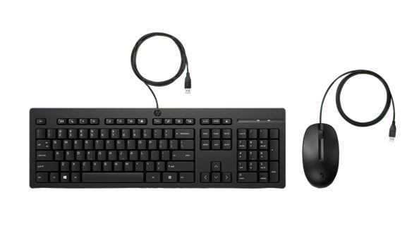 NAHP-225WKM.jpg HP AX2Y7AA 225 USB Wired Desktop Keyboard Mouse Combo