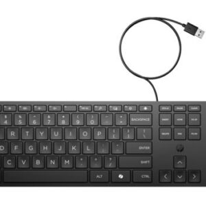 HP 9SR37UT Wired 320K Full-Sized Keyboard - Compatible