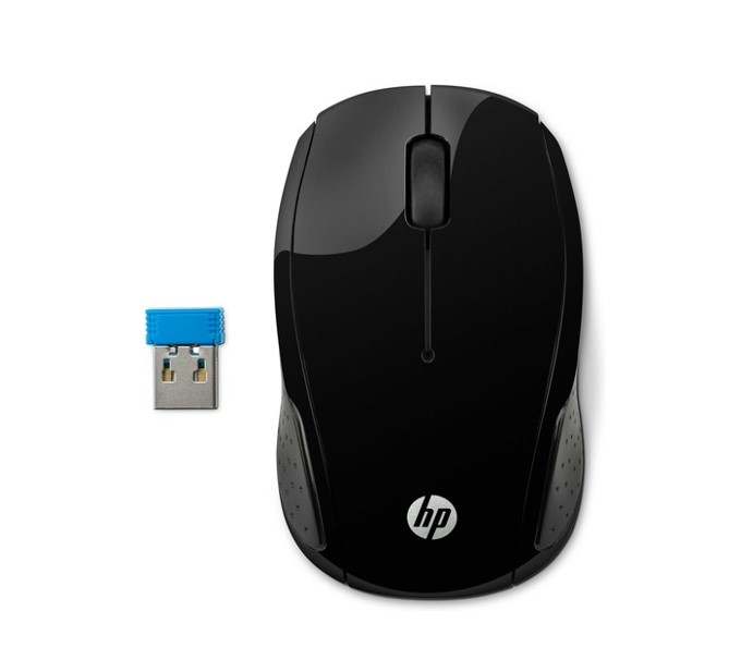 NAHP-X6W31AA.jpg HP X6W31AA 200 Wireless Mouse Radio Frequency USB Optical