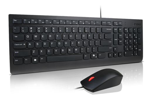 NAL-4X31R64400.jpg Lenovo 4X31R64400 Universal Wired USB Keyboard Mouse Combo Adjustable