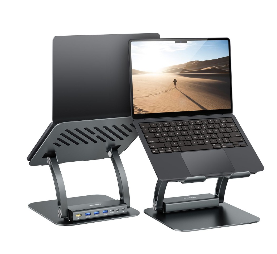 NAMB-STD-P6GRY.jpg MBEAT MB-STD-P6GRY ® Stage P6 Laptop Stand with USB-C