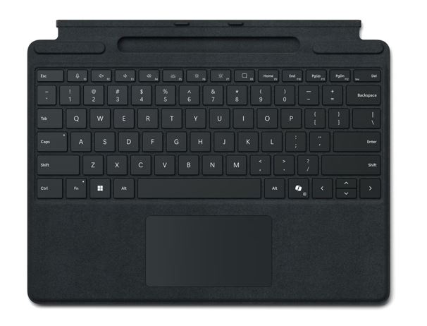 NAMS-8XA-00182.jpg Microsoft 8XA-00182 Surface Pro Signature Keyboard Black Cover port