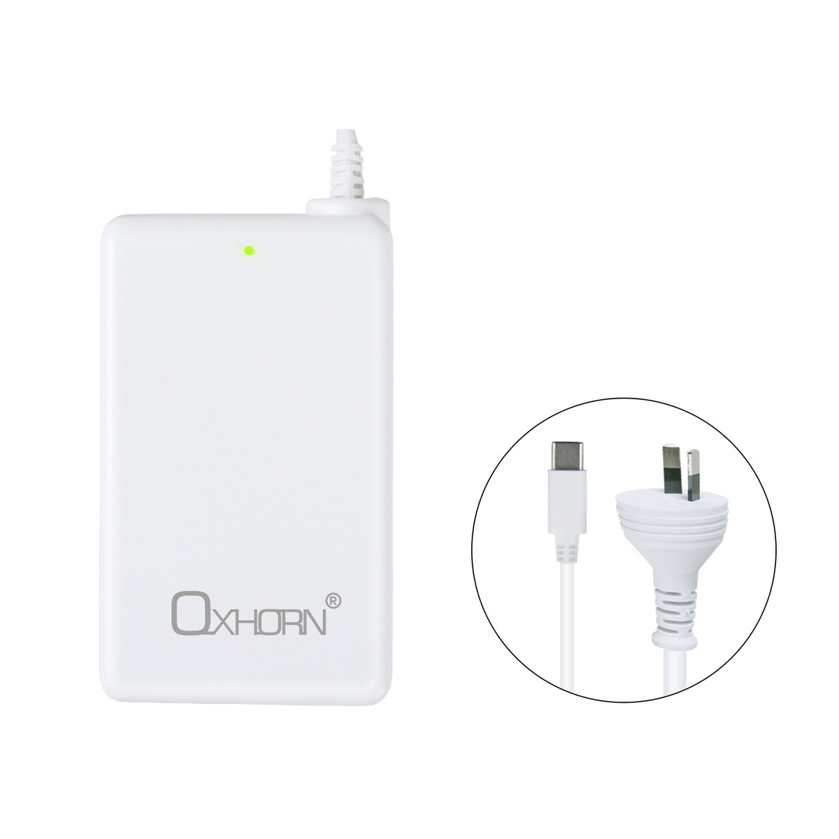 NAO-NB-PD65W.jpg Just You PC NB-PD65W Oxhorn 65W AC Power Adapter USB-C Charger