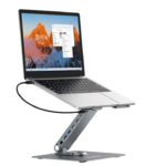 Simplecom CHT660 Adjustable Aluminium Laptop Stand with 6-Port USB-C