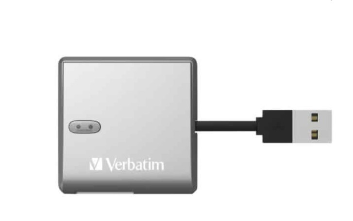 NAV-65677.jpg Verbatim 65677 USB 2.0 All- in-1 Card Reader Compact