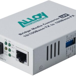 Alloy FCR200SC 10/100Base-TX to 100Base-FX Multimode Fibre (SC) Converter