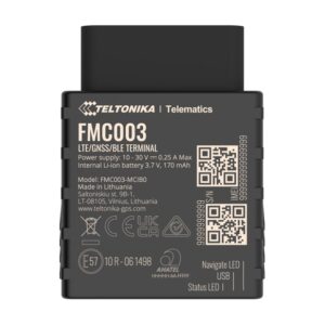 Teltonika FMC003WMNW01 FMC003 Advanced Plug and Track Real-Time Tracking
