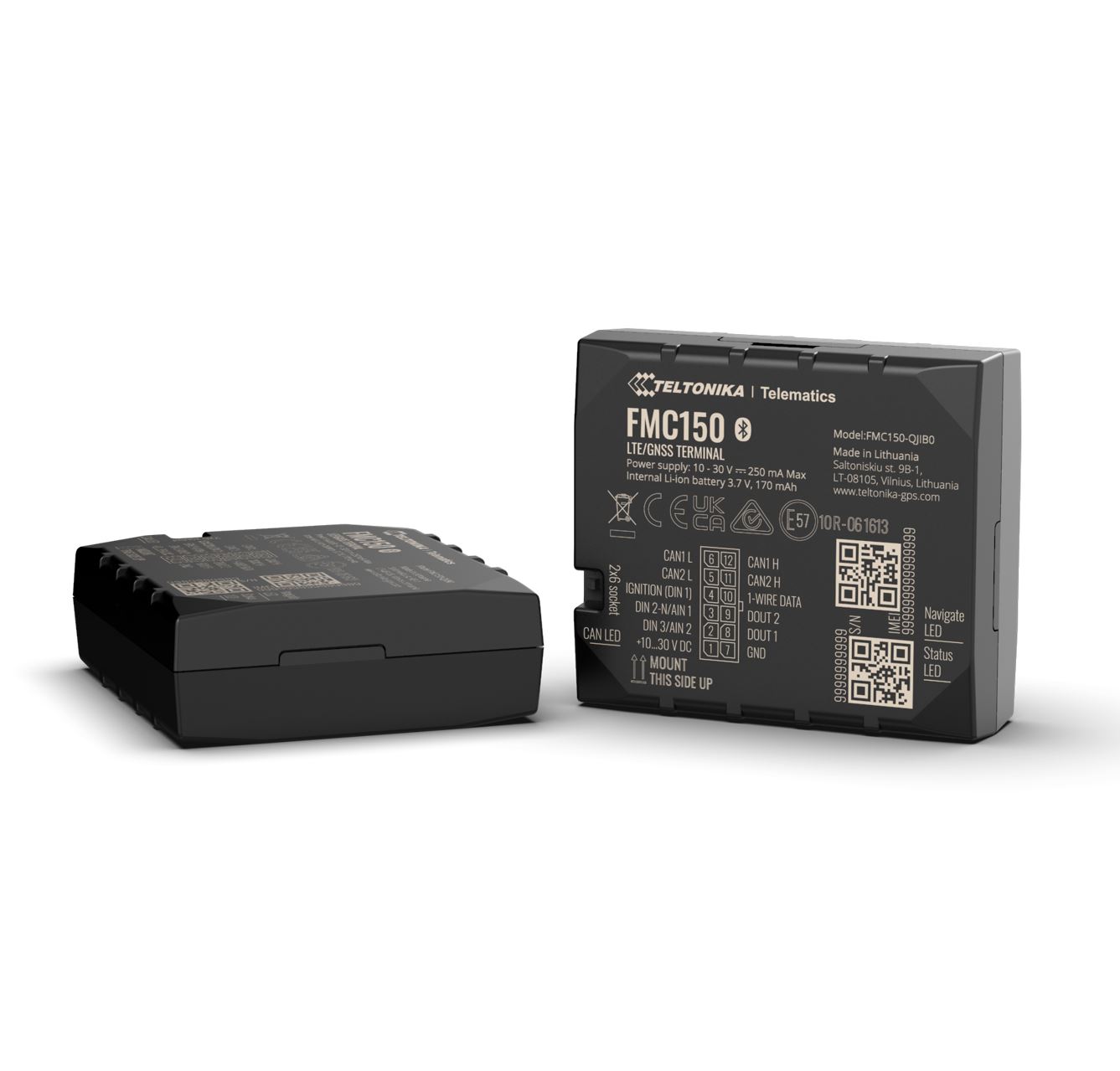 NHT-FMC150.jpg Teltonika FMC150UAXW01 FMC150 - Advanced 4G LTE Cat 1