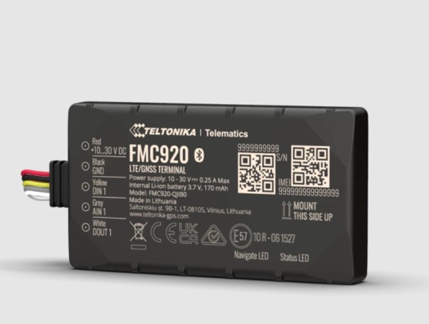 NHT-FMC920.jpg Teltonika FMC9202MCO01 Most Popular Compact 4G LTE Cat 1