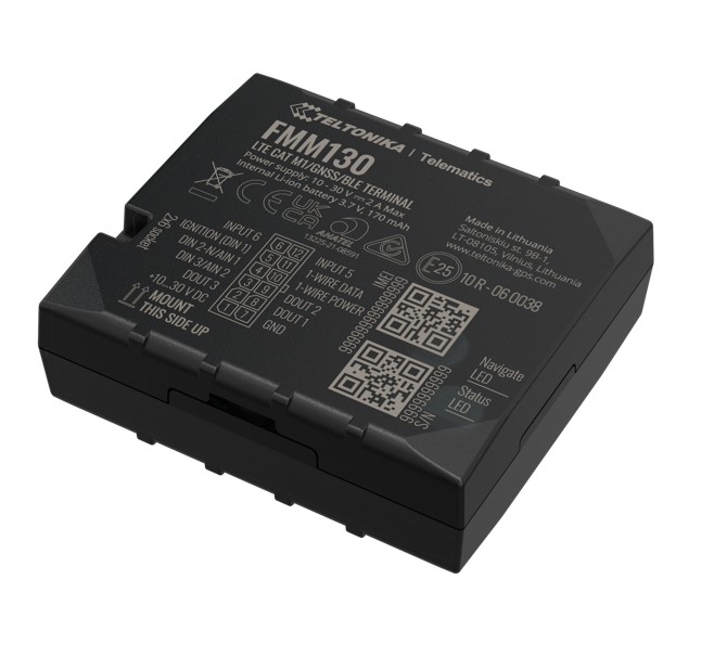 NHT-FMM130.jpg Teltonika FMM130LNXW01 FMM130 Advanced CAT M1/GSM/GNSS/BLE Terminal with