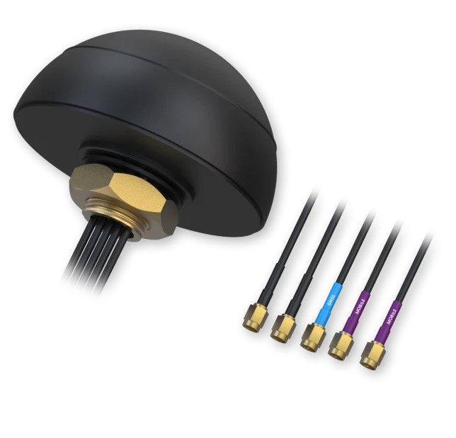 NHT-PR1KCO28.jpg Teltonika PR1KCO28 Combo MIMO Mobile/GNSS/WiFi Flush Mount Mobile Antenna