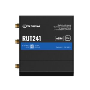 Teltonika RUT241235000/RUT241265000 RUT241 eSIMâ„¢ Industrial 4G Router