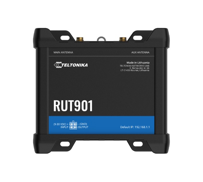 NHT-RUT901.jpg Teltonika RUT901000400 RUT901 Industrial Cellular Router