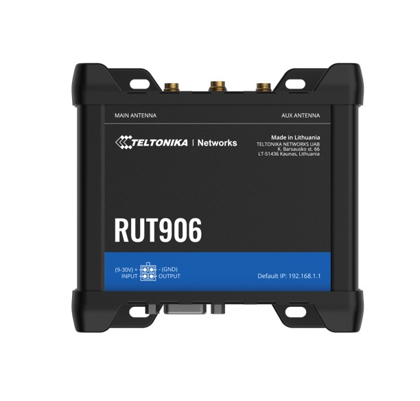 NHT-RUT906.jpg Teltonika RUT906000800 RUT906 Industrial Cellular Router