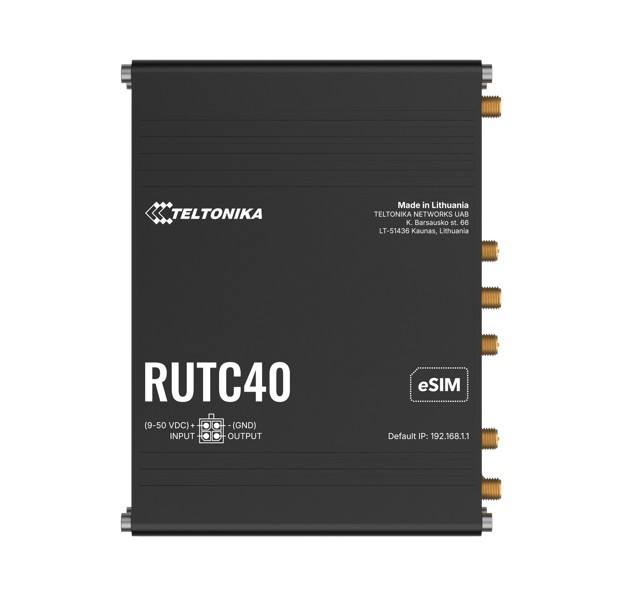NHT-RUTC40.jpg Teltonika RUTC40000000 RUTC40 GLOBAL 4G EDGE ROUTER