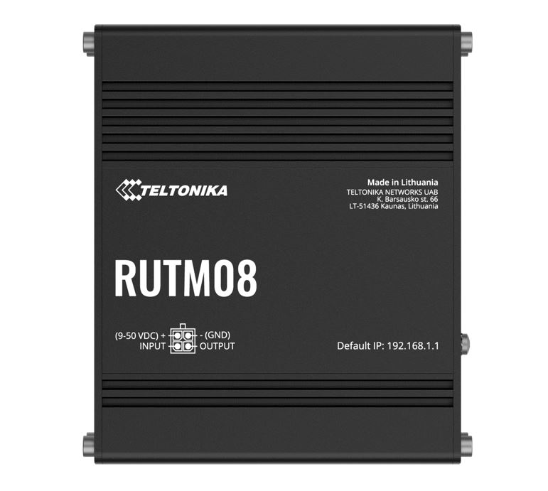 NHT-RUTM08.jpg Teltonika RUTM08000300 RUTM08 Industrial Wired Router