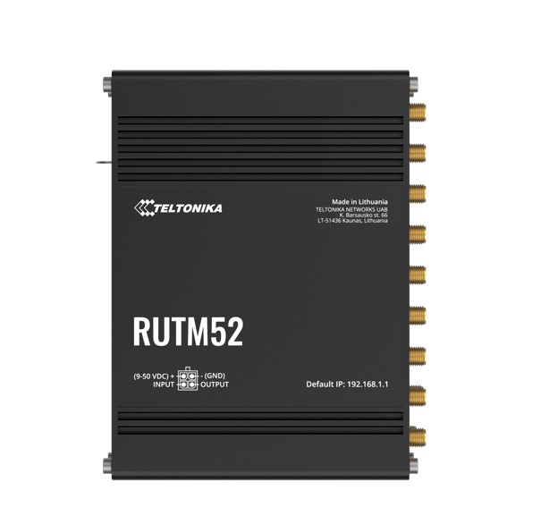 NHT-RUTM52.jpg Teltonika RUTM52100400 RUTM52 Dual 5G Router