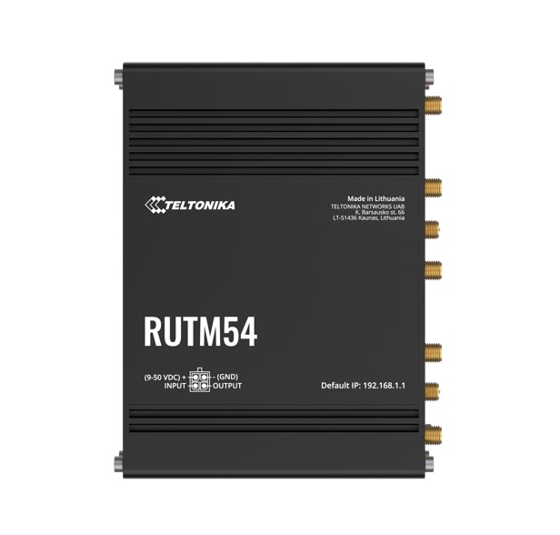 NHT-RUTM54.jpg Teltonika RUTM54000300 RUTM54 Dual 5G Router, Dual SIM &