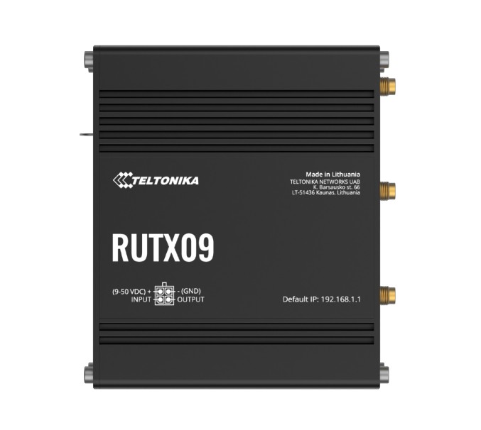 NHT-RUTX09.jpg Teltonika RUTX09200300 RUTX09 Industrial Cellular Router