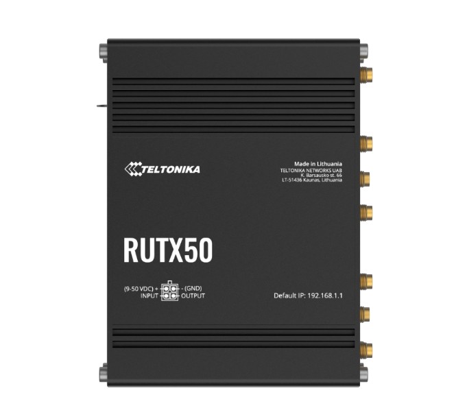 NHT-RUTX50.jpg Teltonika RUTX50000200 RUTX50 Industrial 5G Router