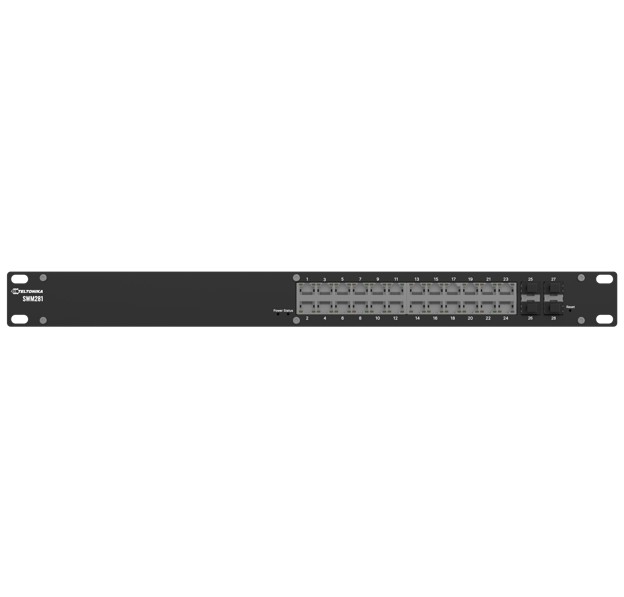 NHT-SWM281.jpg Teltonika SWM281000000 SWM281 Gigabit Ethernet managed switch
